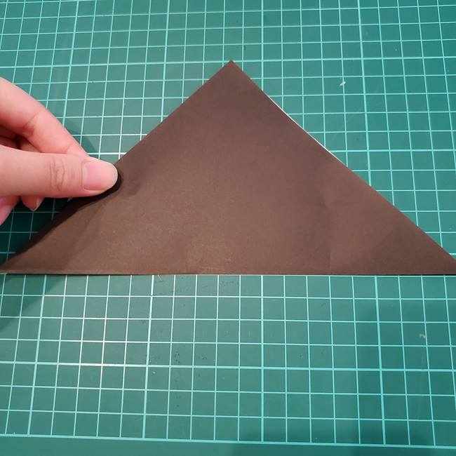 魔法使いの折り紙 簡単な折り方作り方①魔法使い(2)