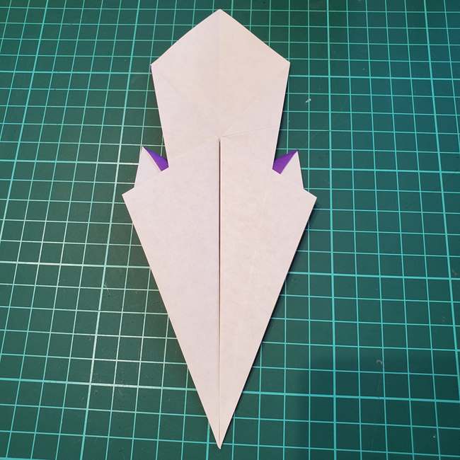 折り紙 お城の作り方折り方(立体的)①パーツ1(21)