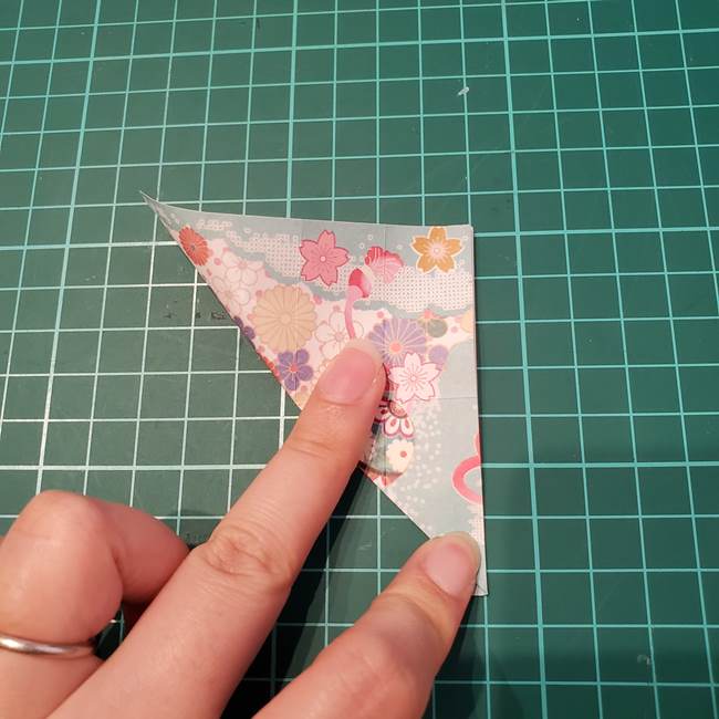 折り紙 ほうきとちりとりの折り方作り方②ほうき(16)