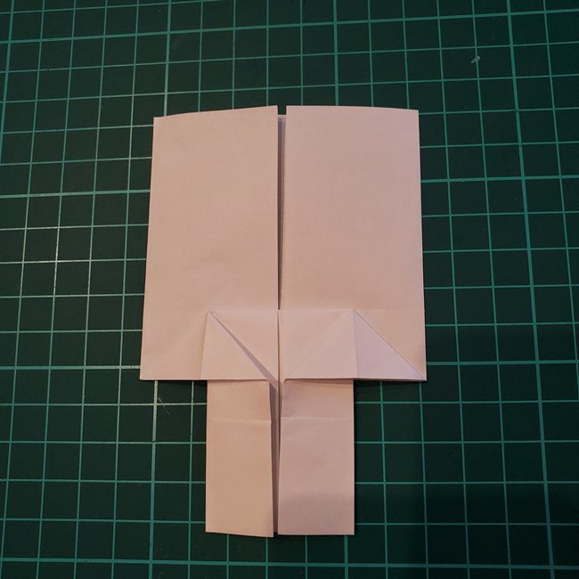 ハロウィンの折り紙 ドクロ・ガイコツの簡単な折り方作り方(19)