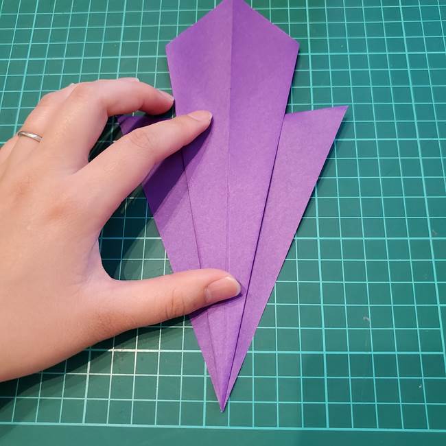 折り紙 お城の作り方折り方(立体的)①パーツ1(14)
