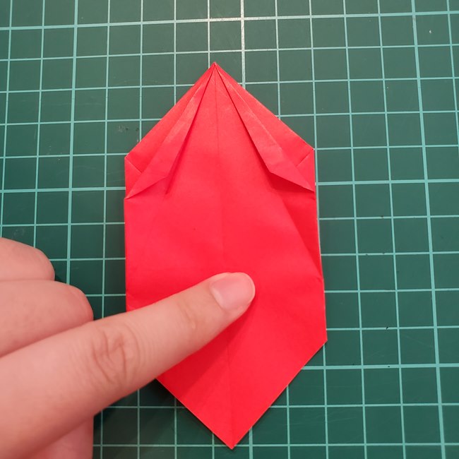 マンゴーの折り紙 折り方作り方(20)