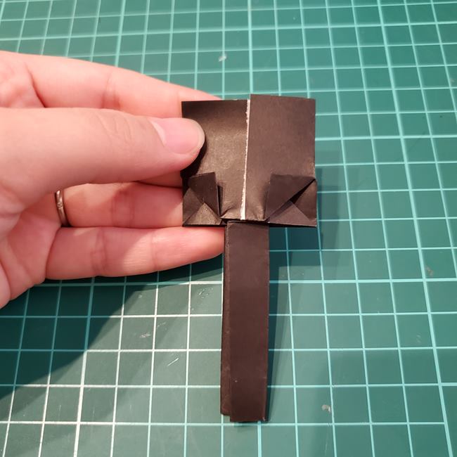十字架の折り紙 簡単な作り方折り方(19)