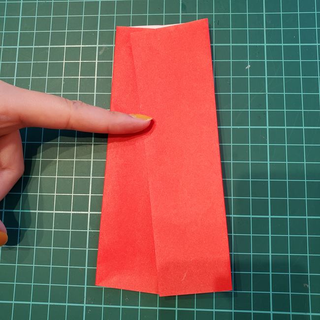 誕生日の折り紙 ろうそくの折り方作り方①ロウソク(5)