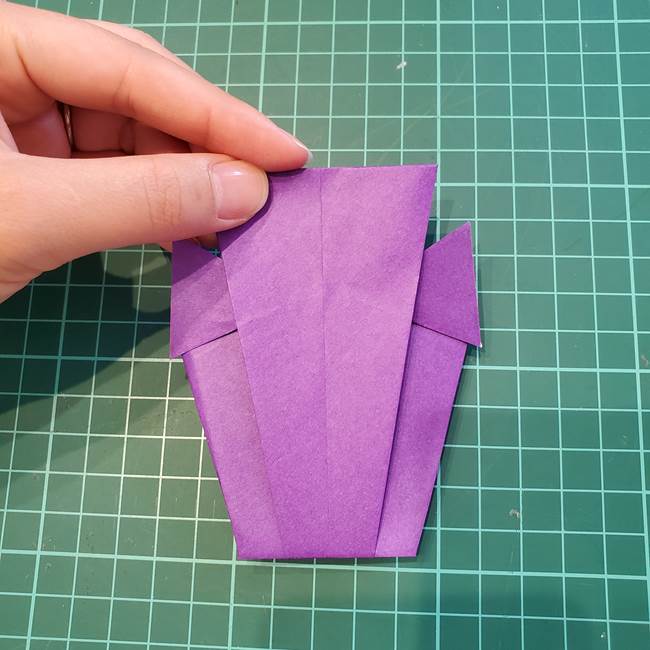 折り紙 お城の作り方折り方(立体的)①パーツ1(28)