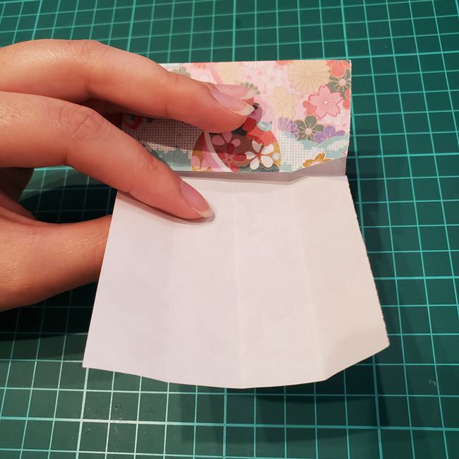 折り紙 ほうきとちりとりの折り方作り方①ちりとり(14)