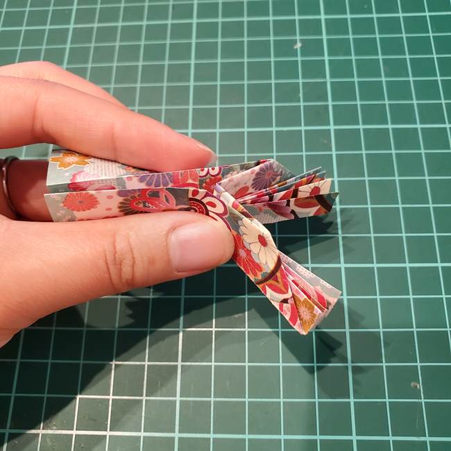 折り紙 ほうきとちりとりの折り方作り方②ほうき(25)