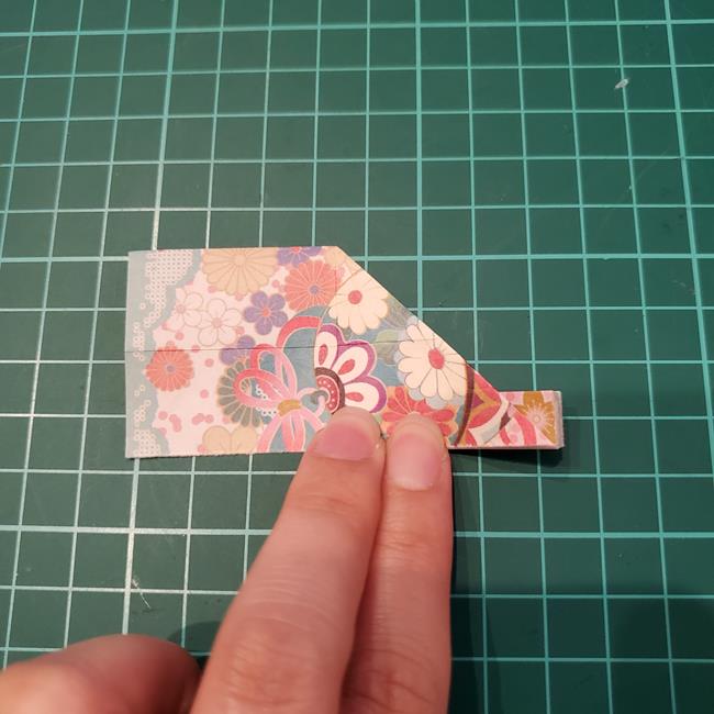 折り紙 ほうきとちりとりの折り方作り方②ほうき(21)