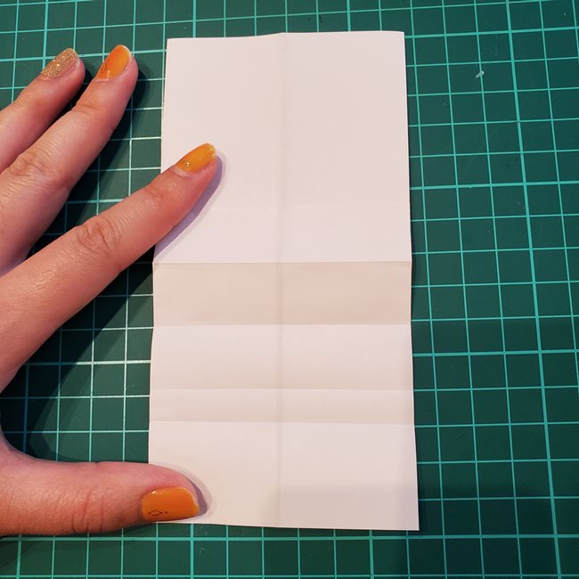 ハロウィンの折り紙 ドクロ・ガイコツの簡単な折り方作り方(13)