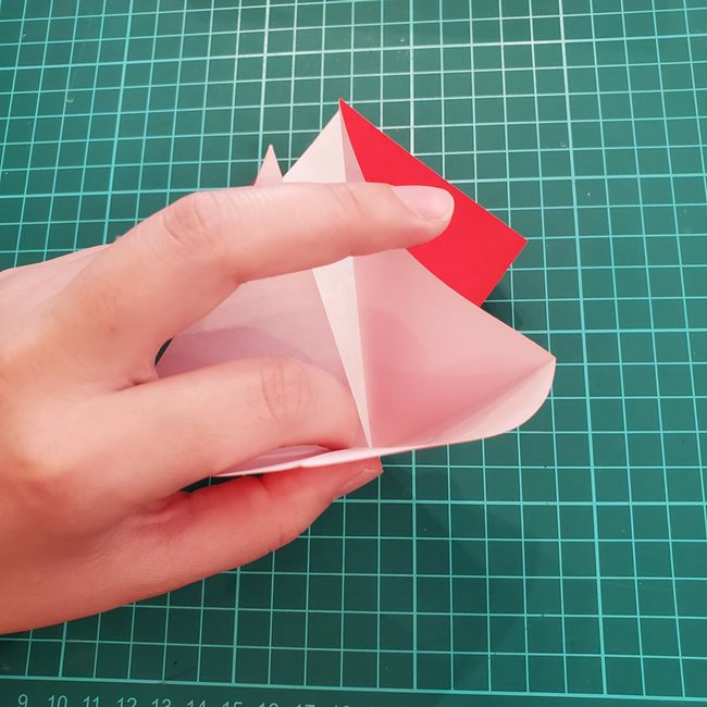 マンゴーの折り紙 折り方作り方(10)