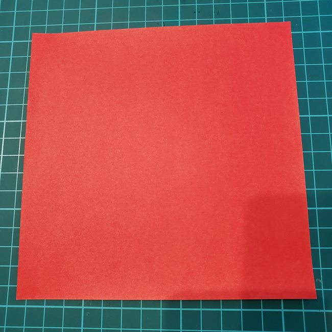 誕生日の折り紙 ろうそくの折り方作り方①ロウソク(1)