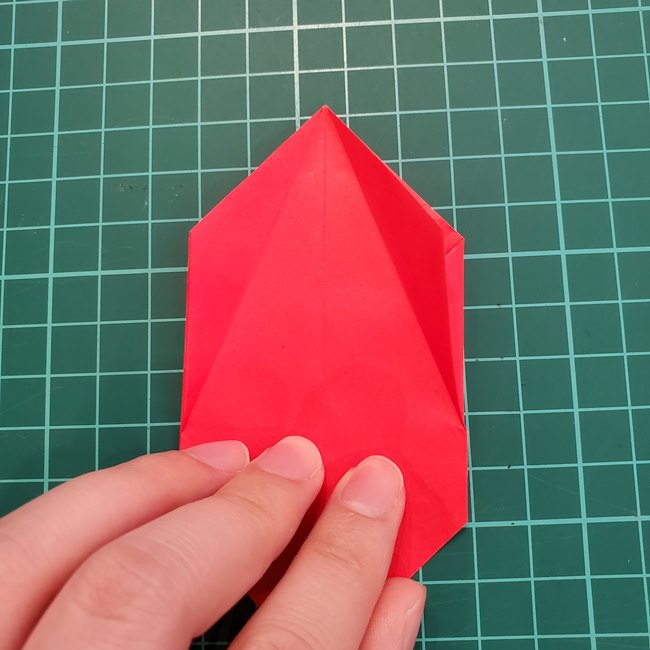 マンゴーの折り紙 折り方作り方(19)