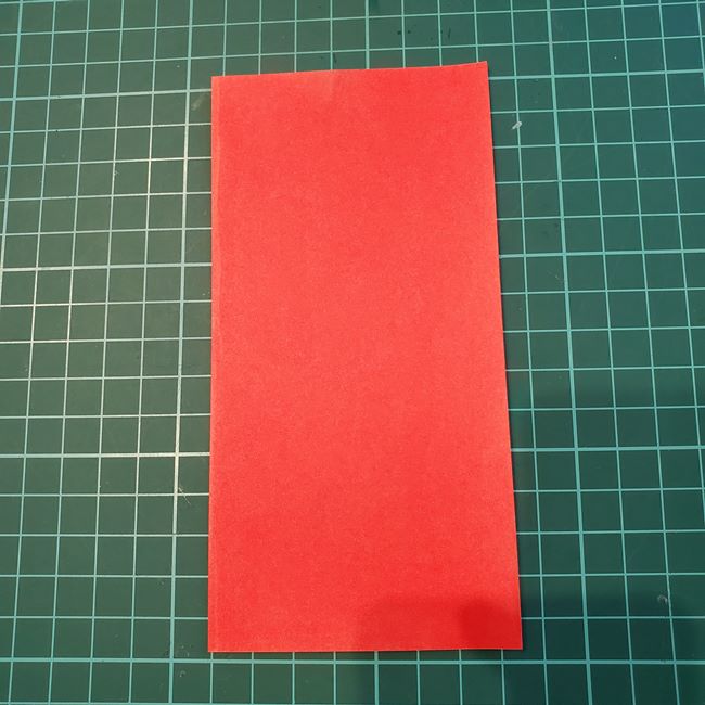 誕生日の折り紙 ろうそくの折り方作り方①ロウソク(2)