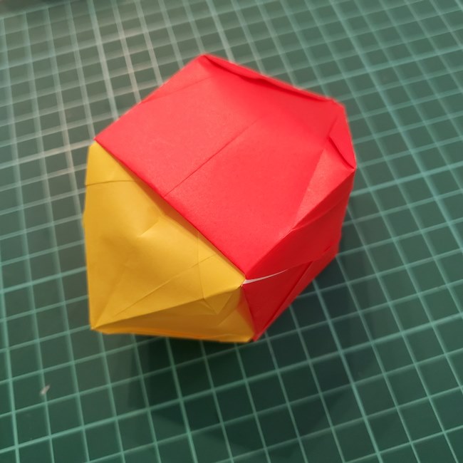 マンゴーの折り紙 折り方作り方(29)