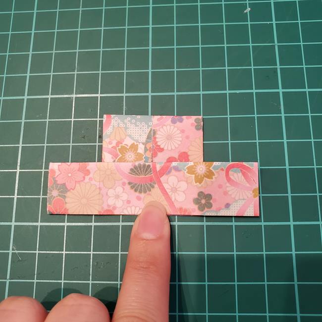 折り紙 ほうきとちりとりの折り方作り方①ちりとり(19)