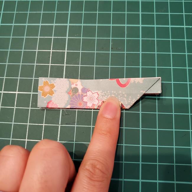 折り紙 ほうきとちりとりの折り方作り方②ほうき(26)