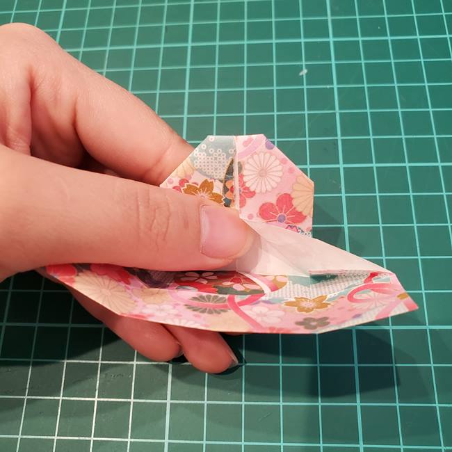 折り紙 ほうきとちりとりの折り方作り方①ちりとり(29)