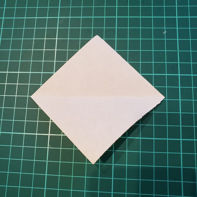 誕生日の折り紙 ろうそくの折り方作り方②火(3)