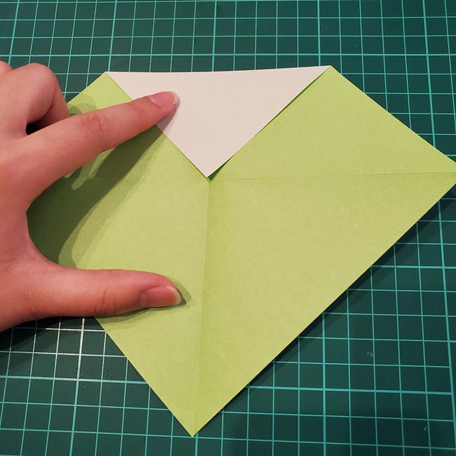 折り紙のフランケンシュタイン 簡単な折り方作り方(5)