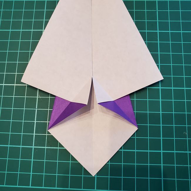 折り紙 お城の作り方折り方(立体的)①パーツ1(9)