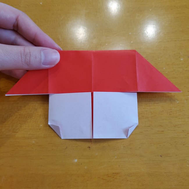 獅子舞の折り紙の作り方は簡単♪子どもも作れる折り方(14)
