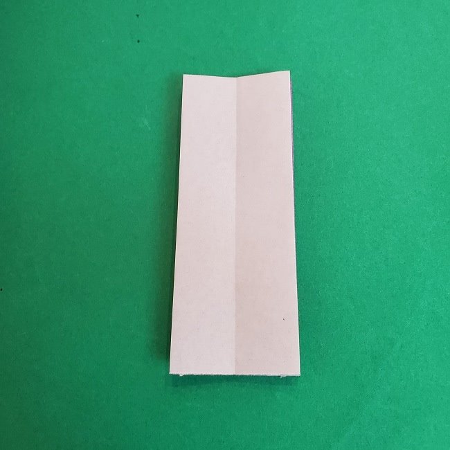 折り紙でラプンツェルの全身ドレスの折り方作り方①スカート(10)