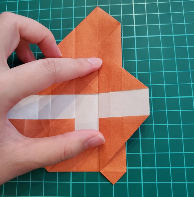ジンジャーマンクッキーの折り紙 簡単な折り方作り方①体(28)