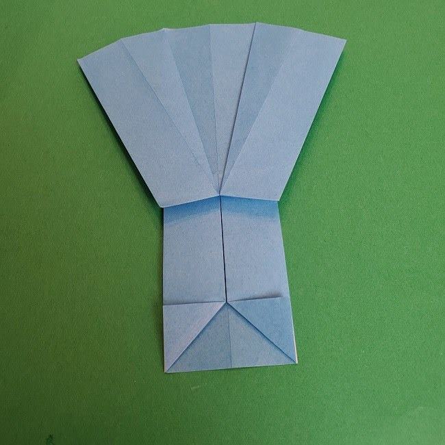シンデレラのドレスの折り紙の折り方作り方(17)