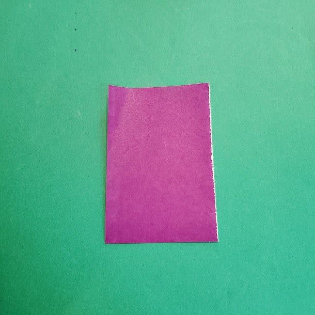 折り紙でラプンツェルの全身ドレスの折り方作り方②服(2)