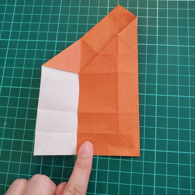 ジンジャーマンクッキーの折り紙 簡単な折り方作り方①体(18)