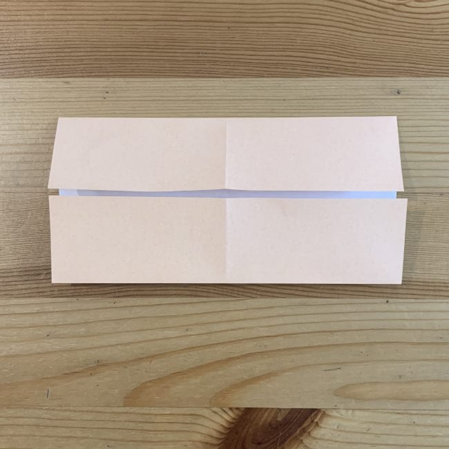 ツムツム折り紙ラプンツェルの簡単な折り方作り方①顔(3)