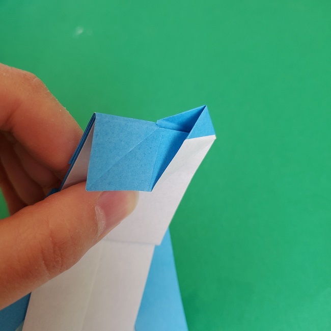 シンデレラのドレスの折り紙の折り方作り方(23)