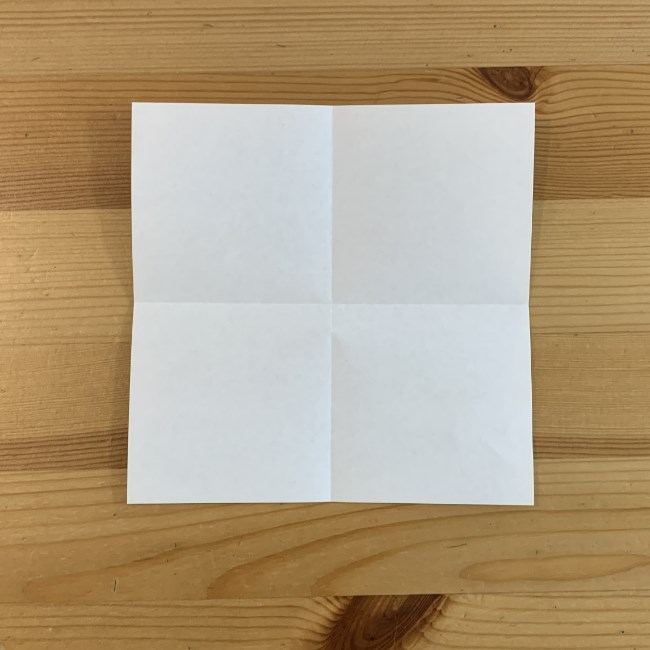 ツムツム折り紙ラプンツェルの簡単な折り方作り方①顔(2)