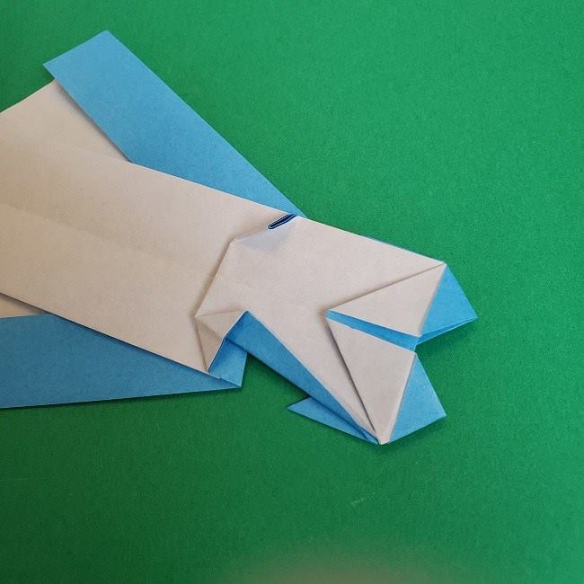 シンデレラのドレスの折り紙の折り方作り方(26)
