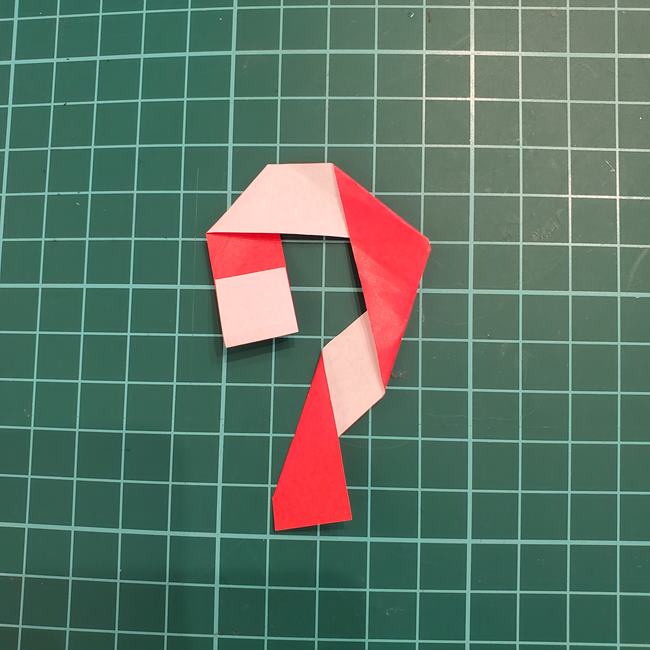 折り紙の吊るし飾り クリスマスver.作り方折り方(21)