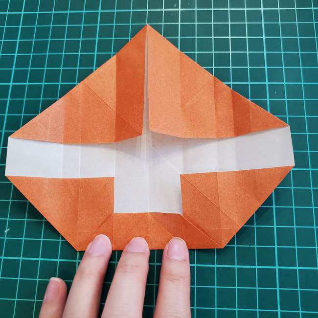 ジンジャーマンクッキーの折り紙 簡単な折り方作り方①体(25)