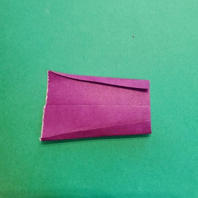 折り紙でラプンツェルの全身ドレスの折り方作り方②服(6)