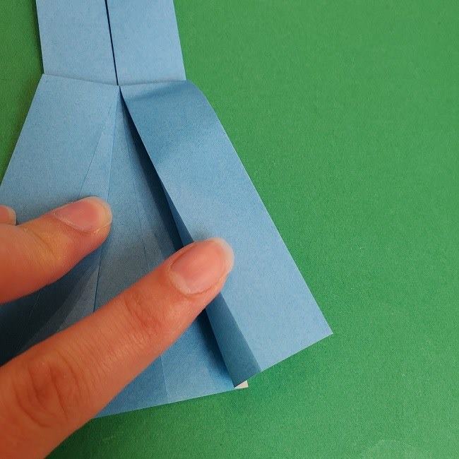 シンデレラのドレスの折り紙の折り方作り方(14)