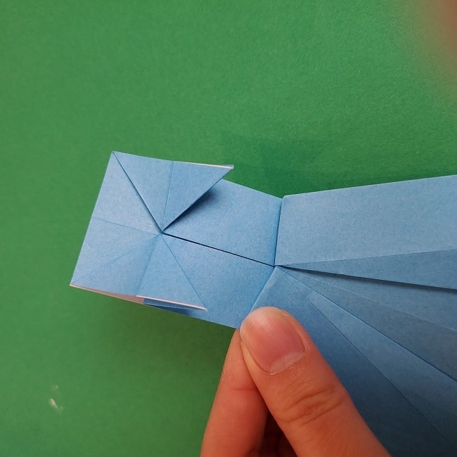 シンデレラのドレスの折り紙の折り方作り方(20)