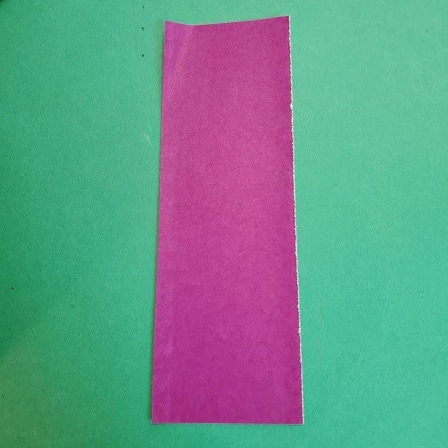 折り紙でラプンツェルの全身ドレスの折り方作り方②服(1)