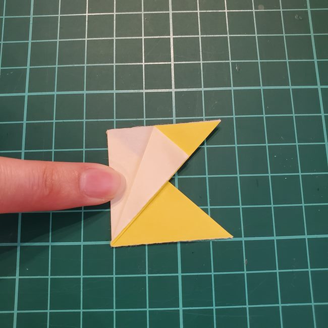 折り紙のしおり 星の折り方作り方①パーツ(13)