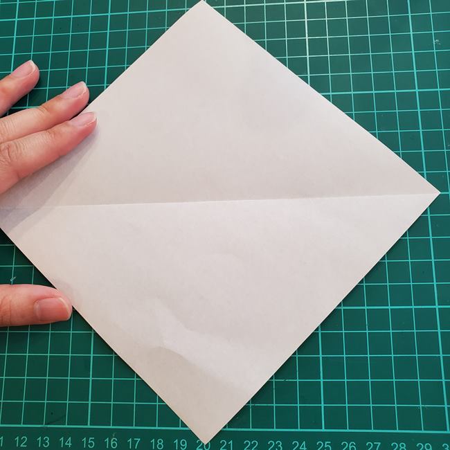 ジンジャーマンクッキーの折り紙 簡単な折り方作り方①体(3)