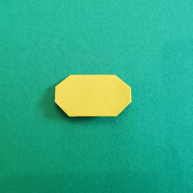 プーさんinはちみつ壺の折り紙｜折り方作り方④蜂(9)