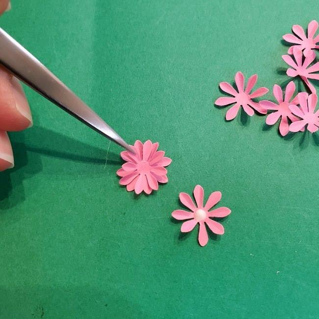 折り紙でラプンツェルの全身ドレスの折り方作り方③花(3)