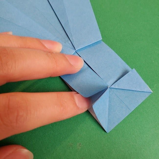 シンデレラのドレスの折り紙の折り方作り方(18)