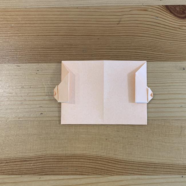 ツムツム折り紙ラプンツェルの簡単な折り方作り方①顔(11)