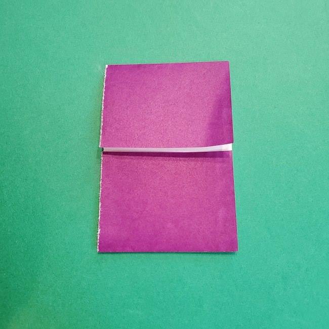 折り紙でラプンツェルの全身ドレスの折り方作り方②服(4)