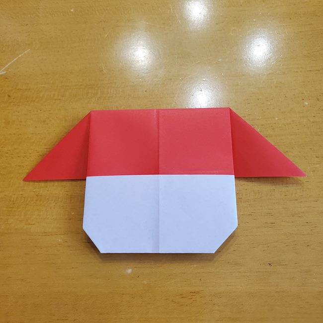 獅子舞の折り紙の作り方は簡単♪子どもも作れる折り方(15)