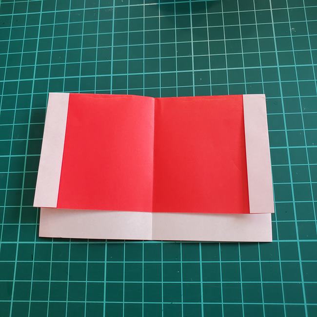 サンタクロースの服の折り紙 折り方作り方(6)