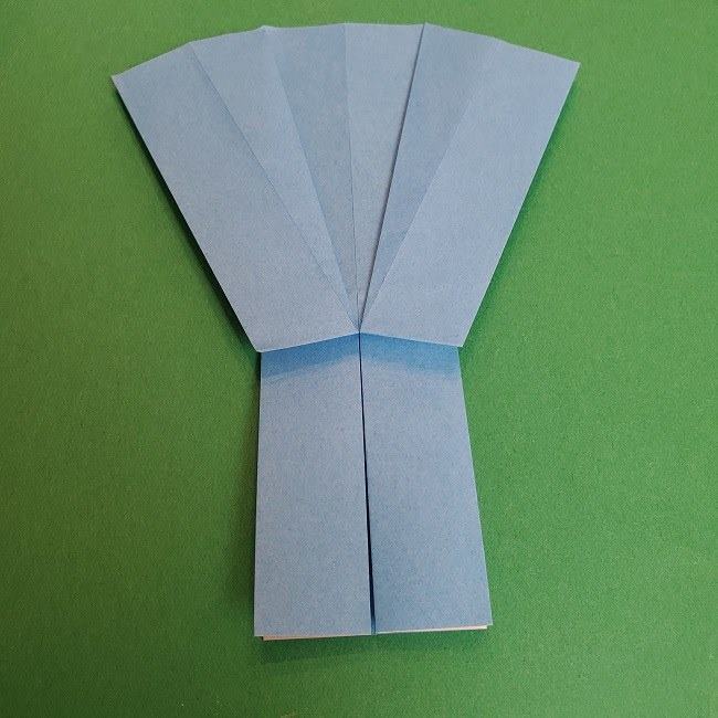 シンデレラのドレスの折り紙の折り方作り方(16)